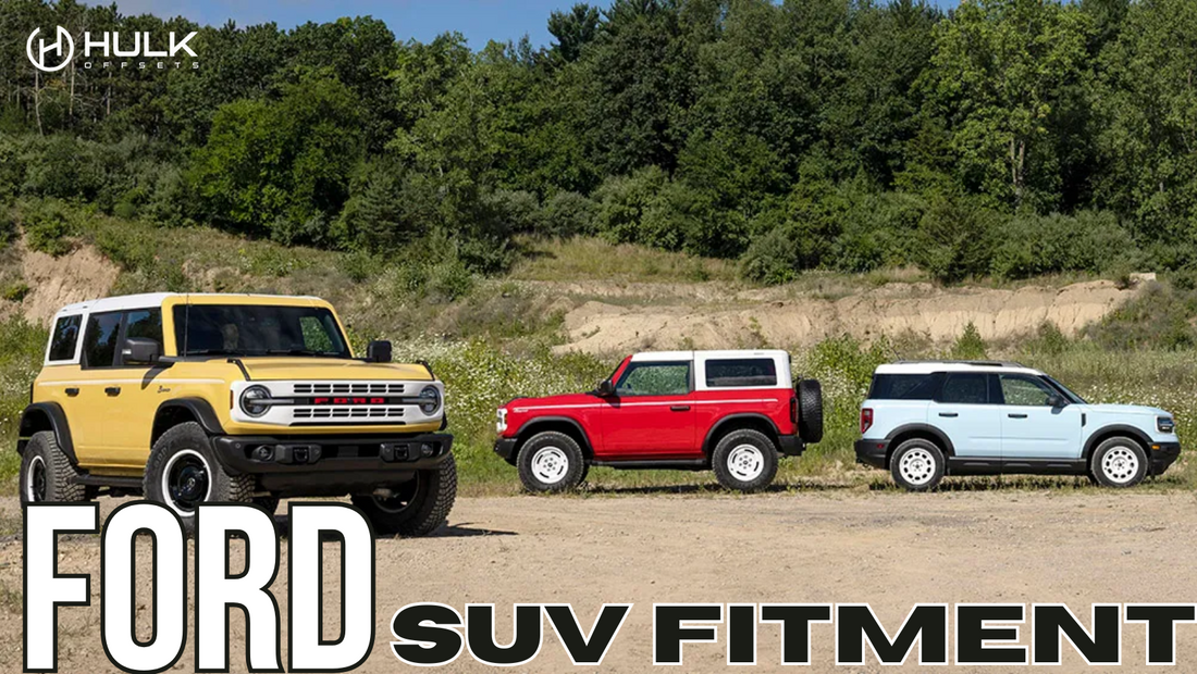 Ford SUVs Fitment guide