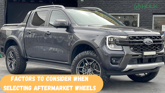 Factors to Consider When Selecting Aftermarket Wheels