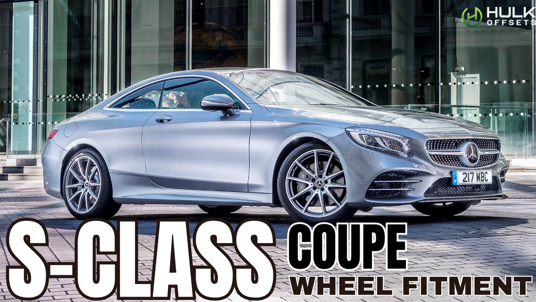 Mercedes-Benz S-CLASS Coupe Wheel Bolt Pattern, wheel Size, Hub Bore, Offsets,and Tire size
