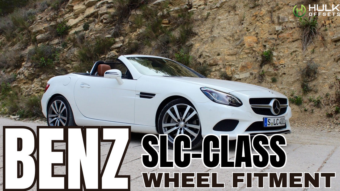 Mercedes-Benz SLC-CLASS Wheel Bolt Pattern, wheel Size, Hub Bore, Offsets, and Tire size