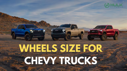 Chevy Wheel Size