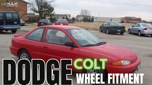 Dodge Colt Wheel Bolt Pattern, Rim Size, Hub Bore And Offsets