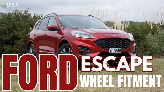 Ford  Escape Wheel Bolt Pattern, Rim Size, Hub Bore, Offsets And Tire Size