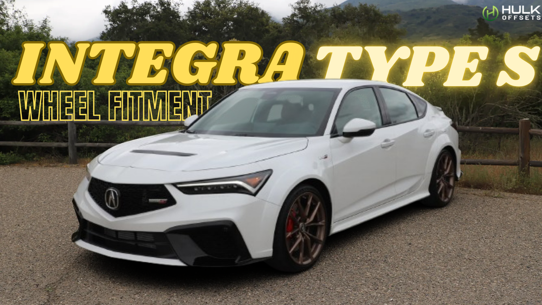 Acura Integra Type-S Wheel Bolt Pattern, Rim Size, Hub Bore And Offsets