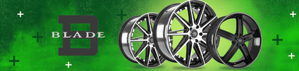 Blade Luxury Wheels at Hulk Offsets