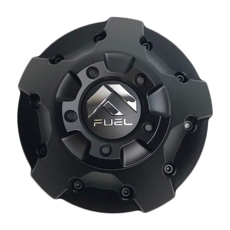 Fuel Matte Black Avenger Hub Cap for 8 Lug (2.75" Tall)