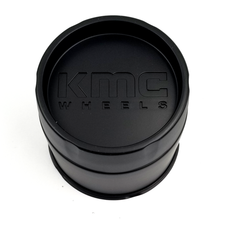 KMC Push-Thru Hub Cap 5/6X5.5 Satin Black 4.25"