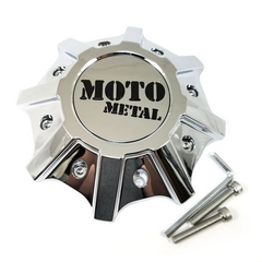 Moto Metal Chrome Moto Cap (Excl 20X9 +18)