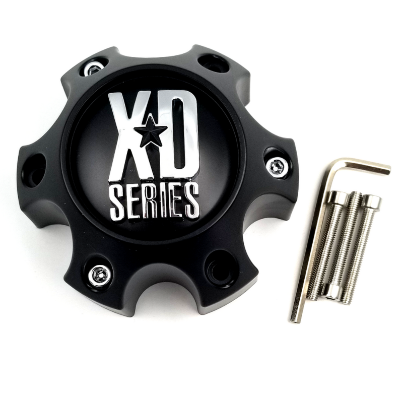 XDS M-Black Short Wheel Center Cap - 6x4.5, H-42.5mm