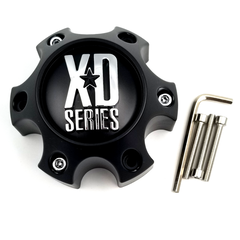 XDS M-Black Short Wheel Center Cap - 6x4.5, H-42.5mm
