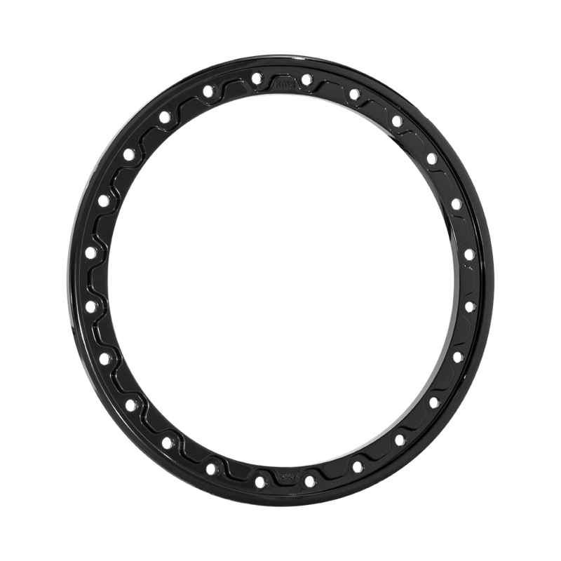 KMC Powersports 15" BEAD RING - GLOSS BLACK KS