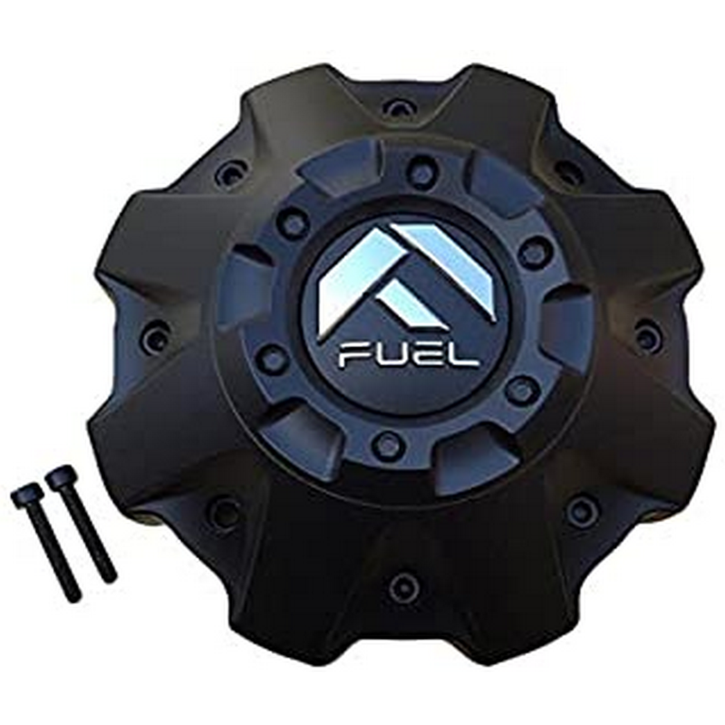 Fuel Gloss Black Avenger Hub Cap for 8 Lug (2.75" Tall)