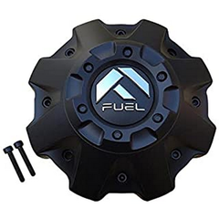 Fuel Gloss Black Avenger Hub Cap for 8 Lug (2.75" Tall)