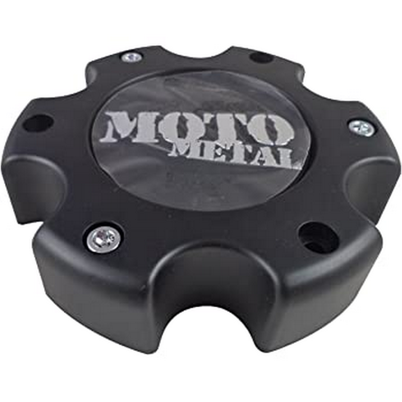 Moto Metal BLACK MOTO METAL CAP MATTE 6 LUG