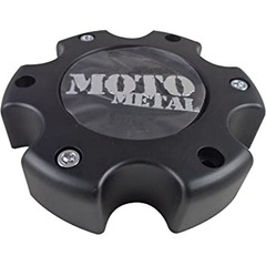 Moto Metal BLACK MOTO METAL CAP MATTE 6 LUG