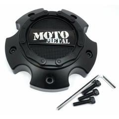 Moto Metal Satin Black Hub Cap For 5X5.5/150 (MO971/MO972)