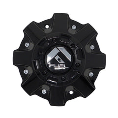 Fuel Gloss Black Cap with Riser 1002-56GB Hub Cap