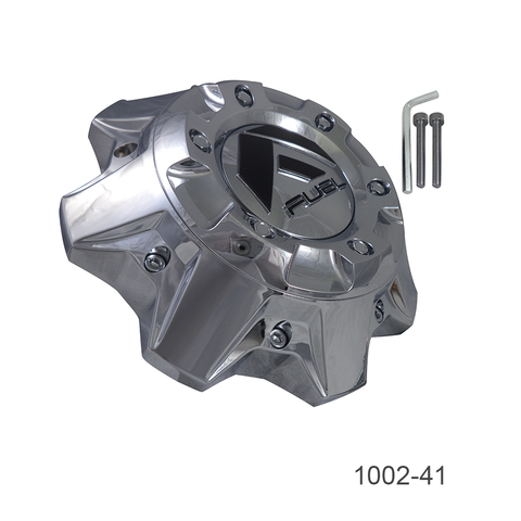 Fuel 5/6 Flat Bottom Chrome Hub Cap