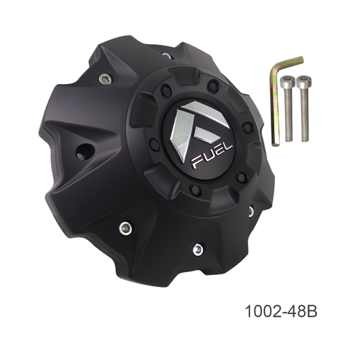 Fuel 5/6 Flat Bottom Gloss Black Hub Cap