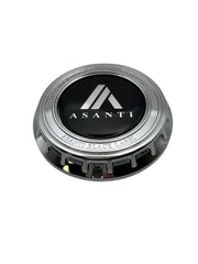 Asanti Viceroy Snap-In Cap (Matte Black/Gloss Black/Gloss Black/Chrome)