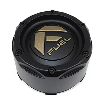 Fuel Matte Black with Bronze Snap-In Cap for 8x170 and 8x180