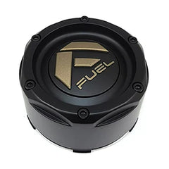 Fuel Matte Black with Bronze Snap-In Cap for 8x170 and 8x180
