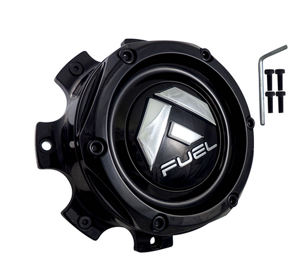 Fuel Matte Black Hub Cap for 8X6.5/8X170 Short