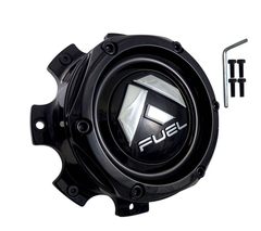 Fuel Matte Black Hub Cap for 8X6.5/8X170 Short