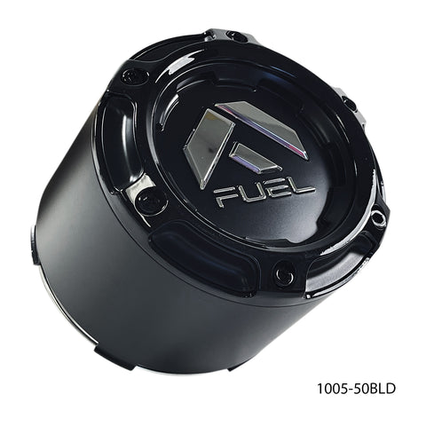 Fuel Bolt-On Matte Black with Gloss Black 5x150 Hub Cap