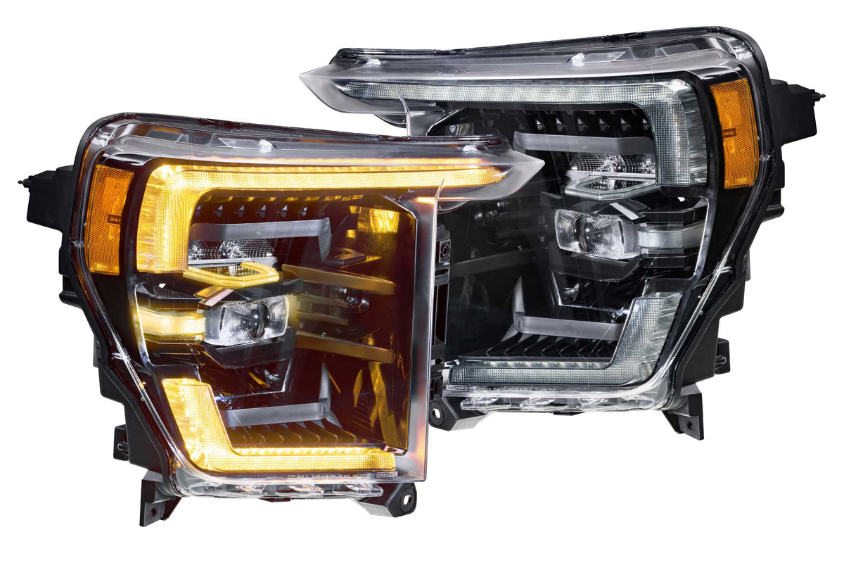 Morimoto XB LED Headlights with Amber DRL for Ford F-150 2021+