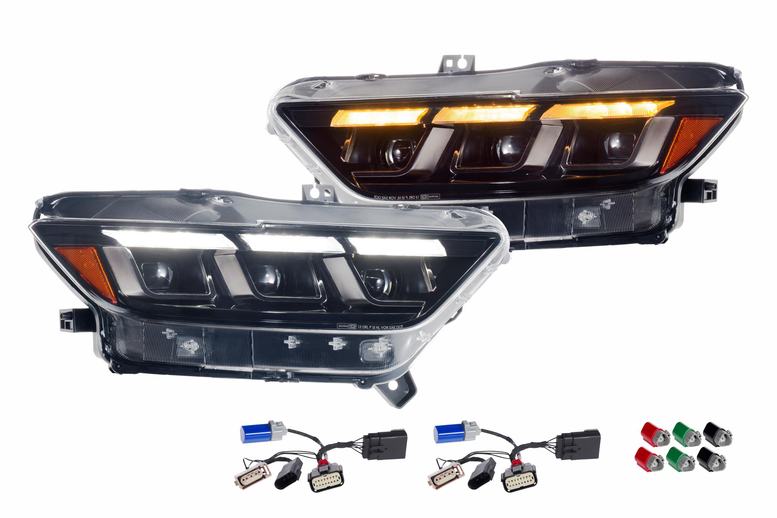 Morimoto LED HEADS V2 MUSTANG 15 17 SET XB