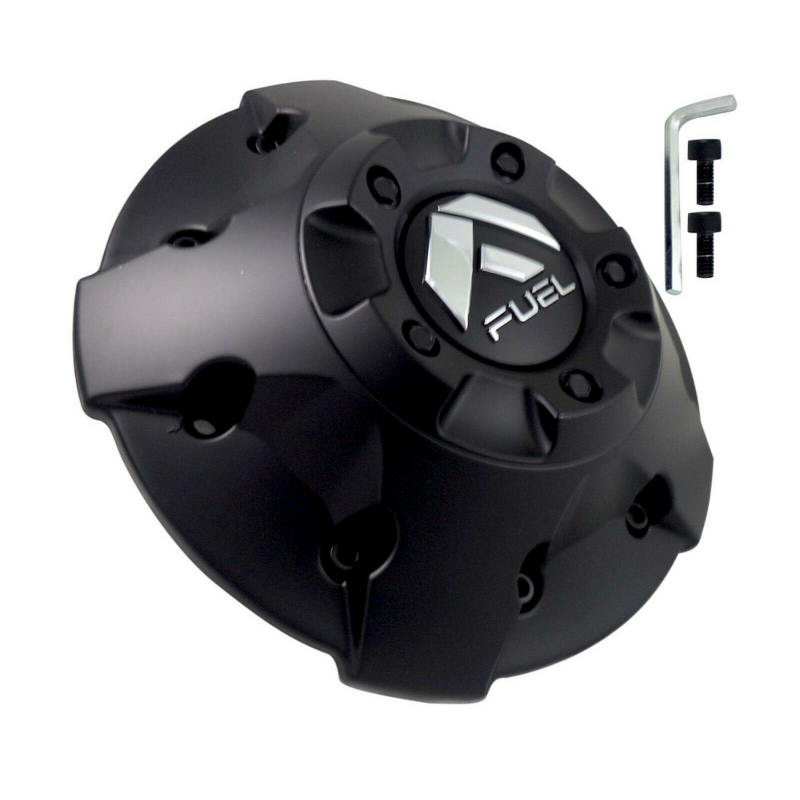 Fuel Matte Black Avenger Hub Cap for 8 Lug (1.75" Tall)