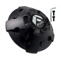 Fuel Matte Black Avenger Hub Cap for 8 Lug (1.75" Tall)