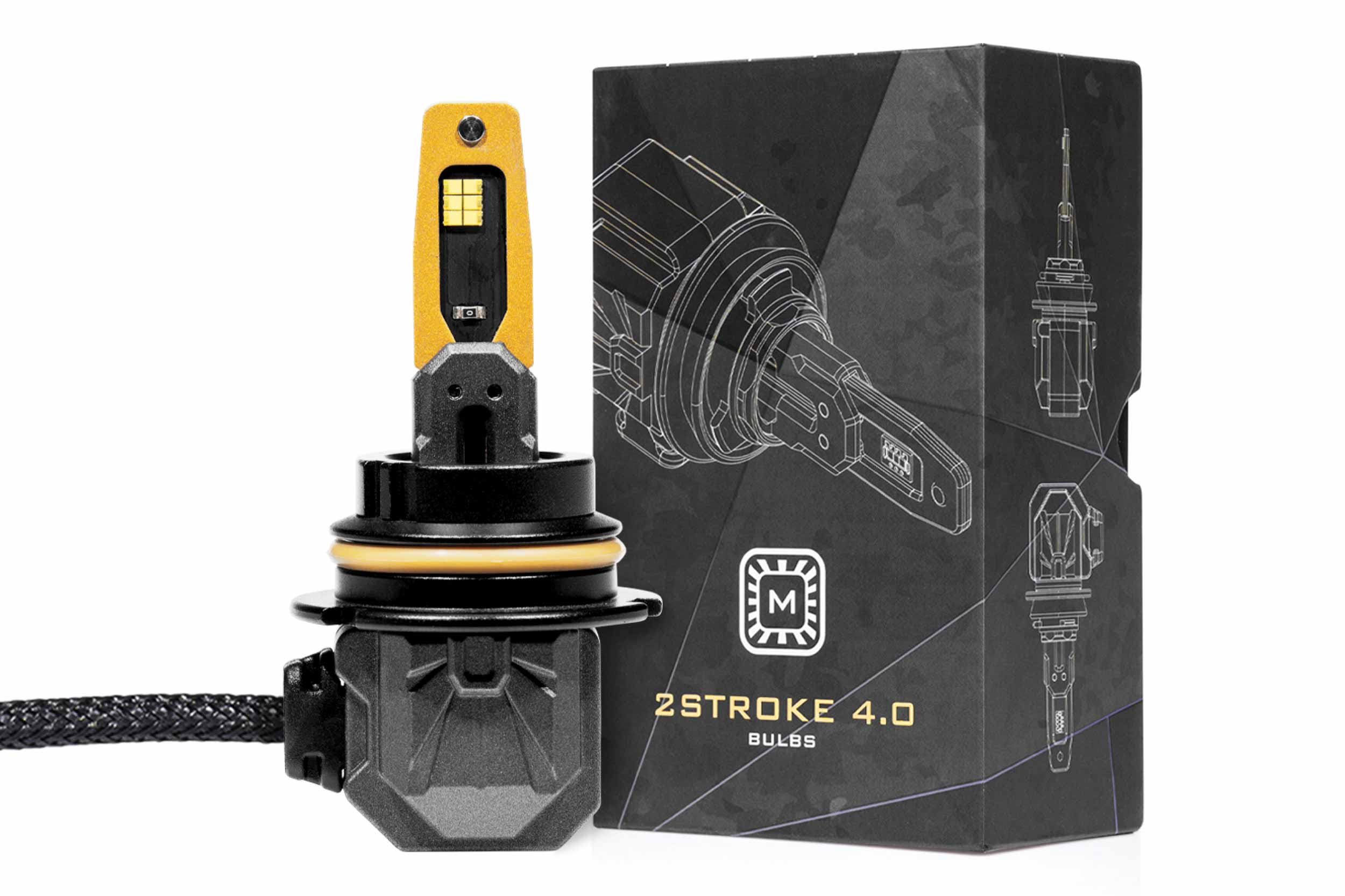 Morimoto Non-XB 9007 9004 2Stroke 4 LED Bulb