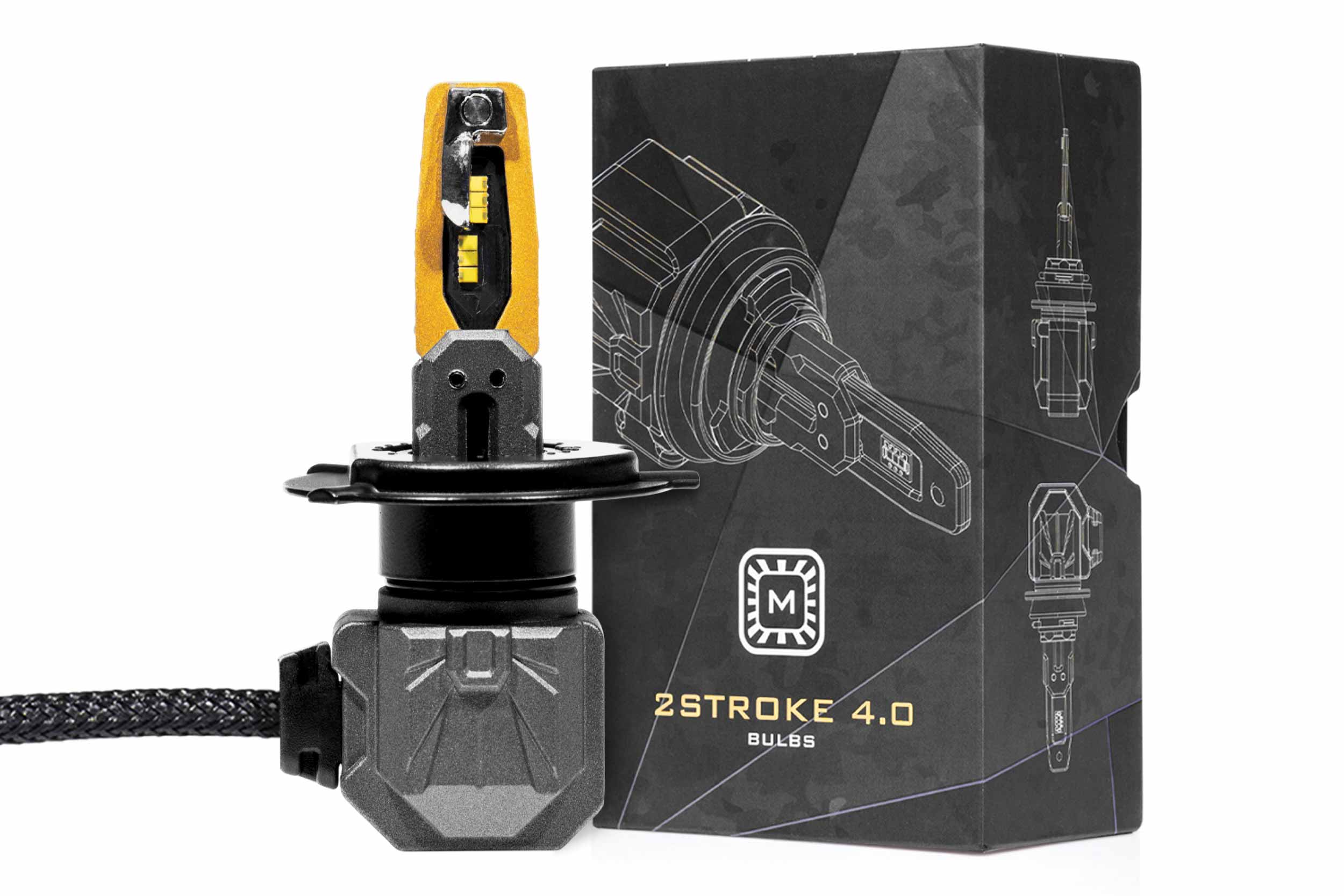 Morimoto Non-XB 4 9003 2Stroke 4 LED Bulb H