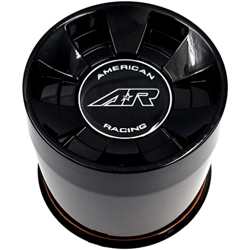 American Racing AR910 8 Lug Push-Thru Cap Gloss Black