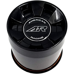American Racing AR910 8 Lug Push-Thru Cap Gloss Black