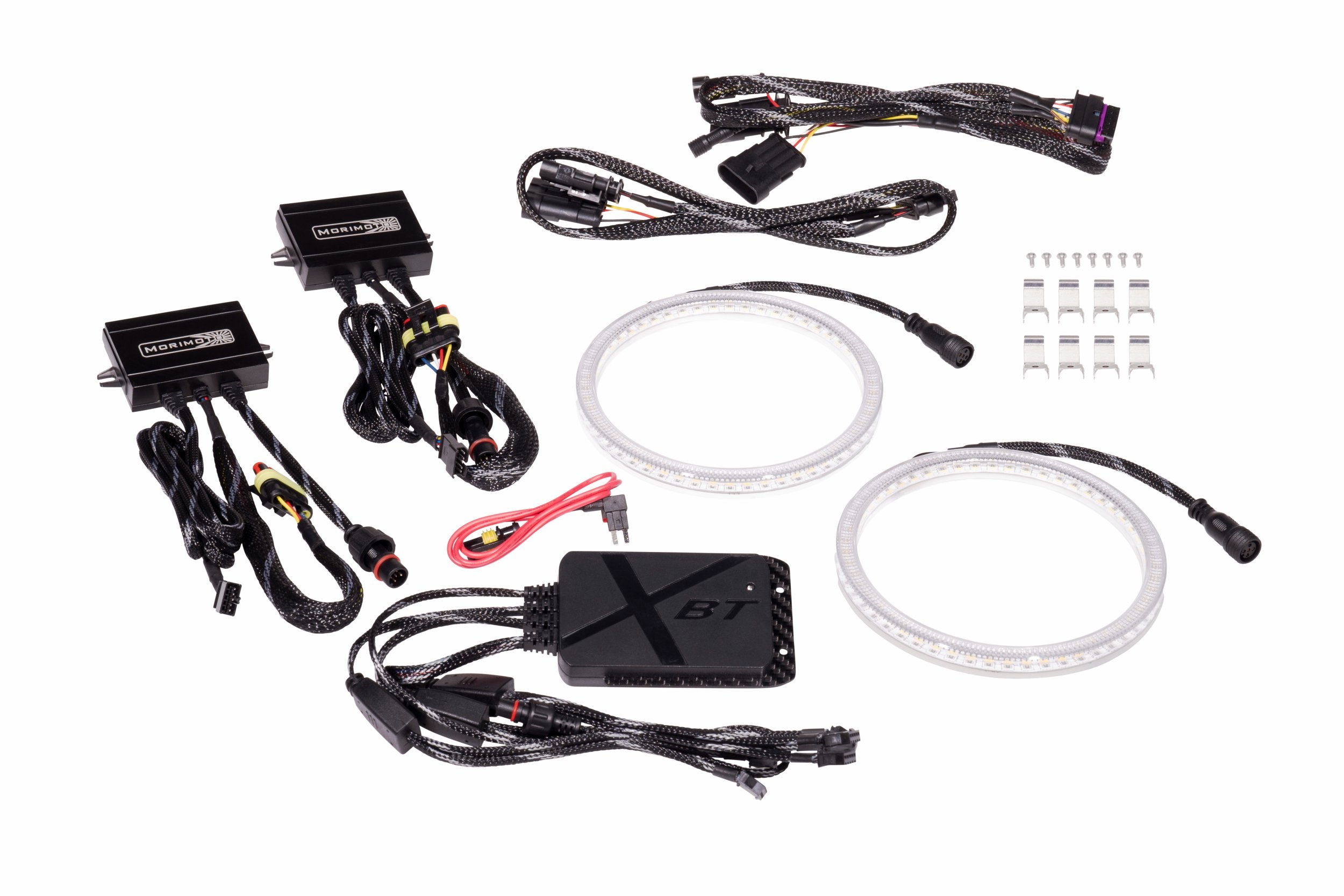 Morimoto Non-XB 7 RGBW Halo Kit for Jeep JL JT