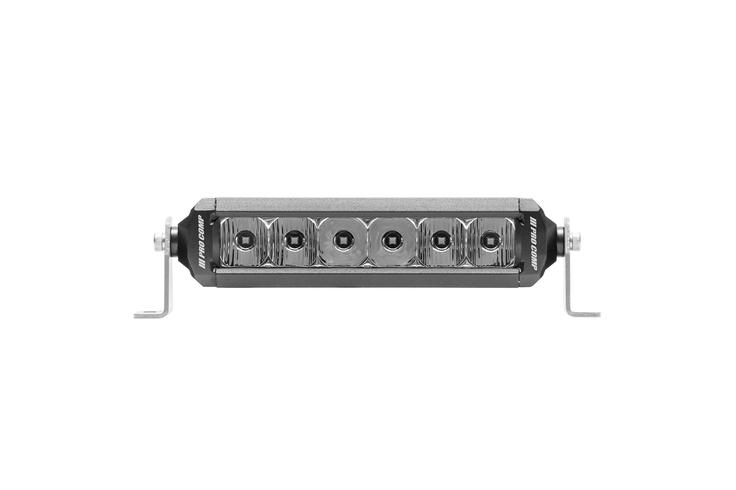 Pro Comp Lightning Single Row Light Bar 6IN White Combo