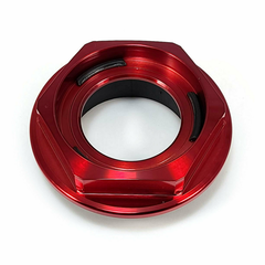 Rotiform Threaded Red RSE Cap (No Logo)