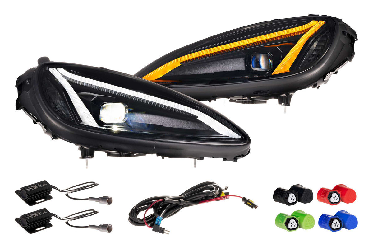 Morimoto XB C8 Style Headlights Set for Corvette C6 2005-2013