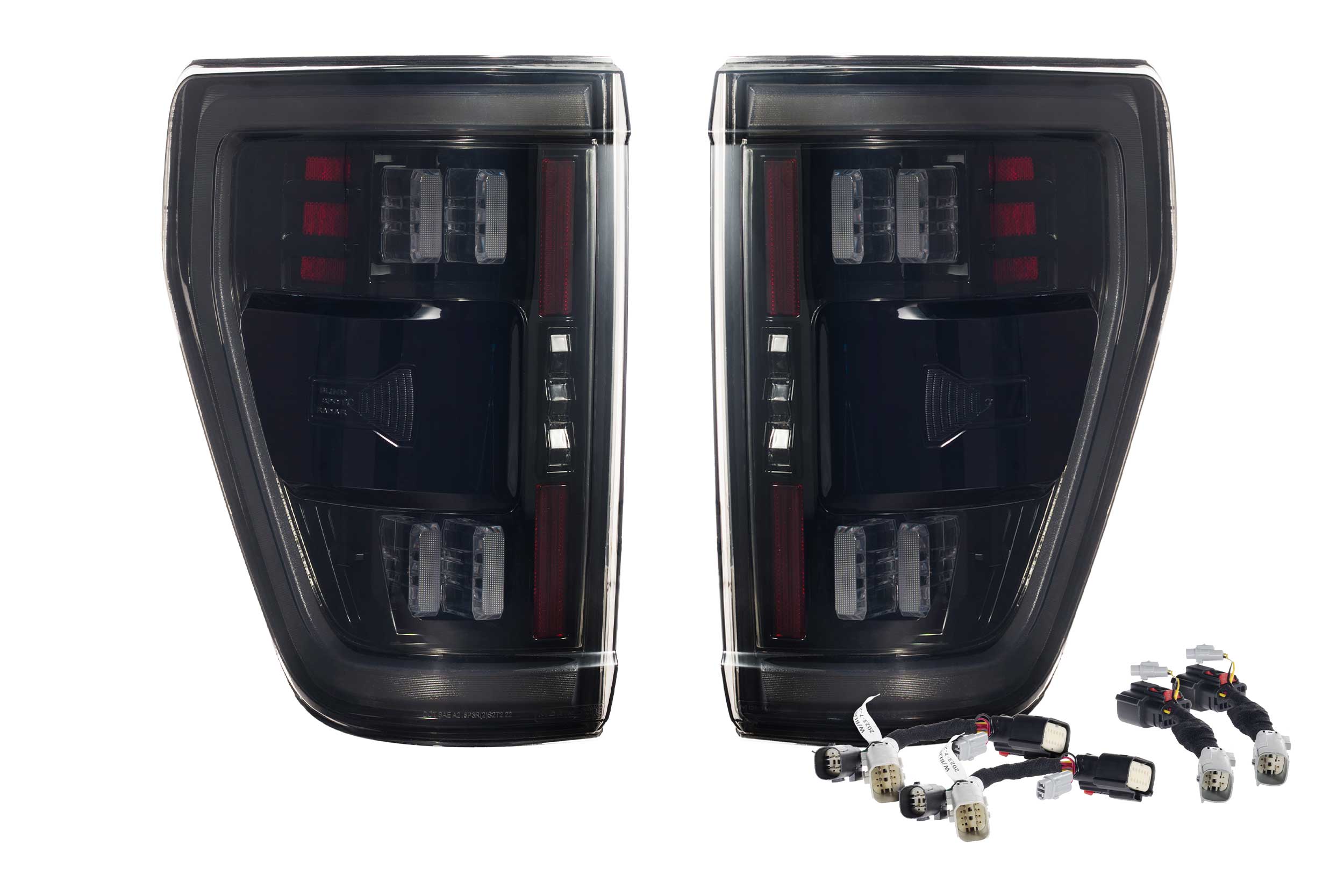 Morimoto XB LED Tail Lights Smoked Set for Ford F150 2021+