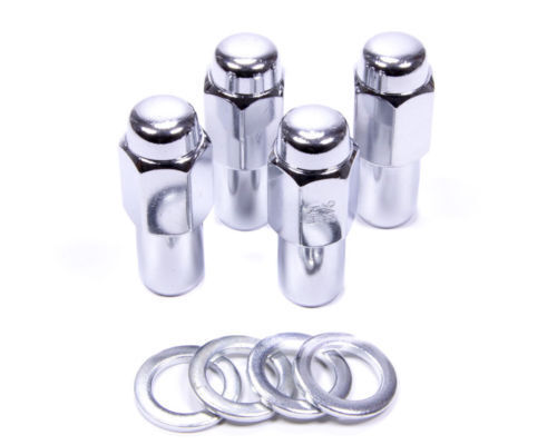 Gorilla Automotive Chrome 5-Lug 12-1.50 Spline Bolt WIK 24MM