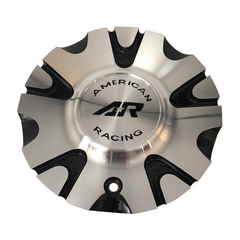 American Racing Aluminum Black Machined Cap for AR 897