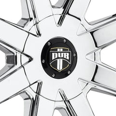 DUB Powder Chrome Push-In Center Cap