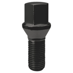 Gorilla Automotive Cone Bolt 17mm 14-1.50 Black 27mm Bulk