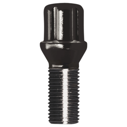 Gorilla Automotive Spline Lug Bolt 14-1.50 27mm Black Bulk