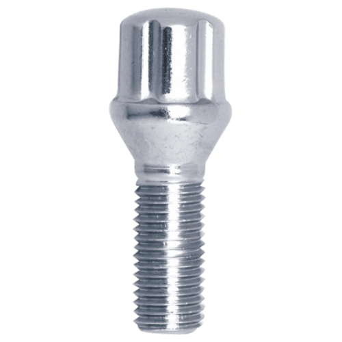 Gorilla Automotive Spline Lug Bolt 14-1.50 30mm Chrome Bulk