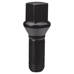 Gorilla Automotive Cone Bolt 17mm 14-1.25 Black 32mm Bulk