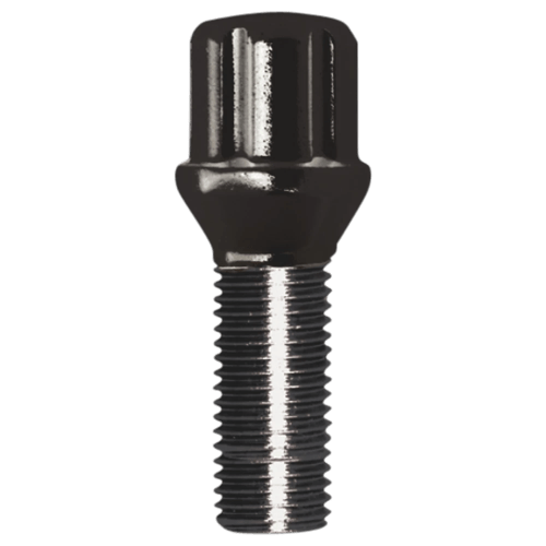Gorilla Automotive Spline Lug Bolt 14-1.25 45mm Black Bulk